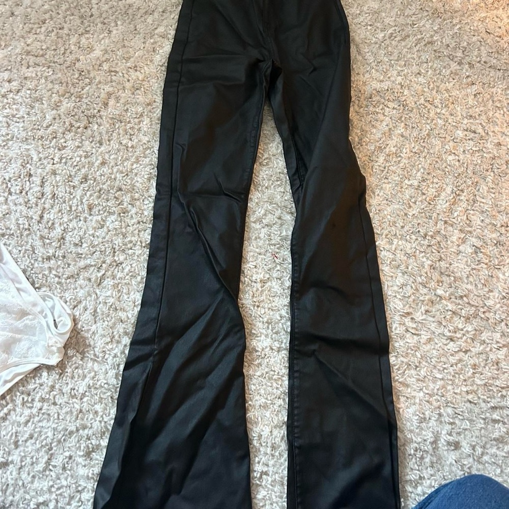 Edikted Black Flared Pants
